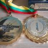 Medaliai badmintonui